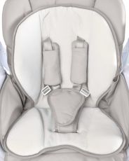 Дитячий стільчик для годування Caretero Indigo Ligt Grey